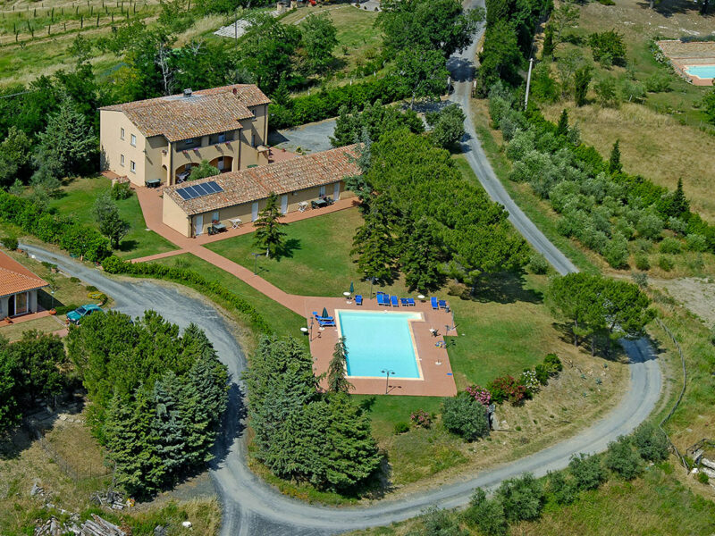 Agriturismo Imposto visto dal drone