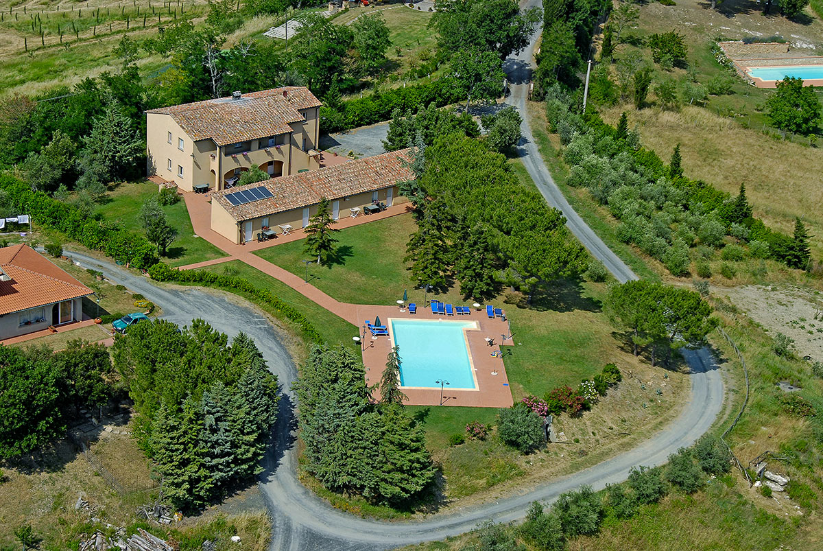 Agriturismo Imposto visto dal drone